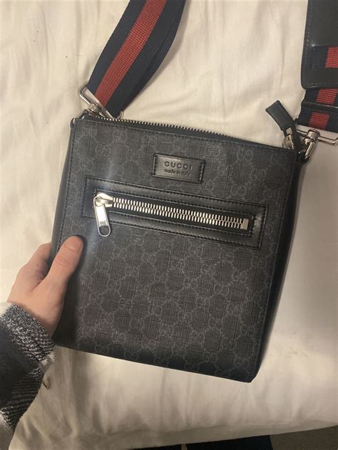 gucci heren tas messenger bag|authentic gucci messenger bag.